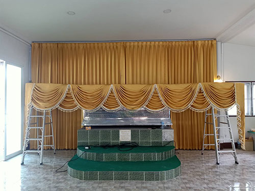 ภาพผลงานติดตั้ง ตัดเย็บผ้าม่าน บึงกาฬ